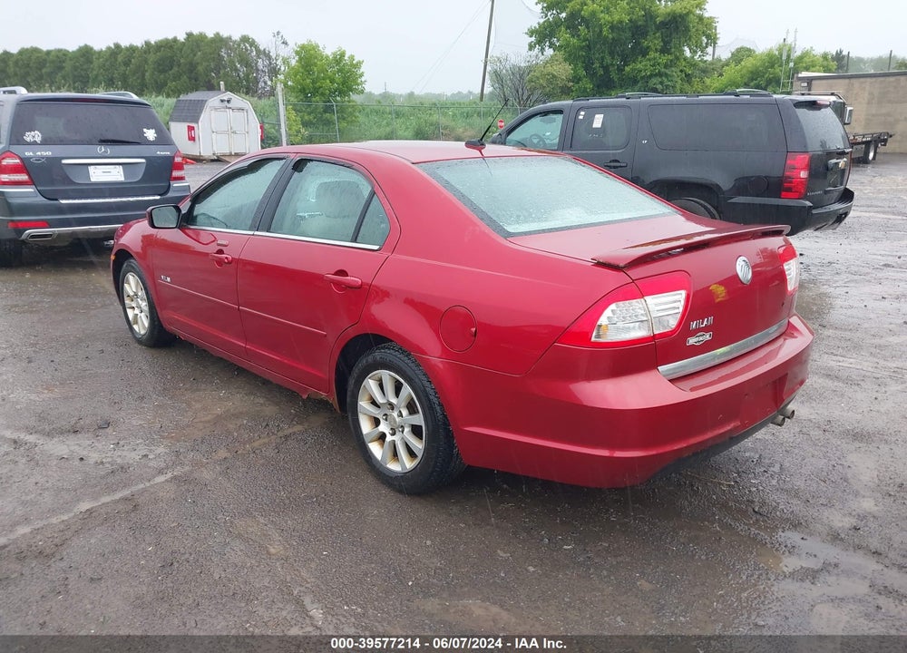 2008 MERCURY MILAN I4 VIN: 3MEHM07Z78R614663