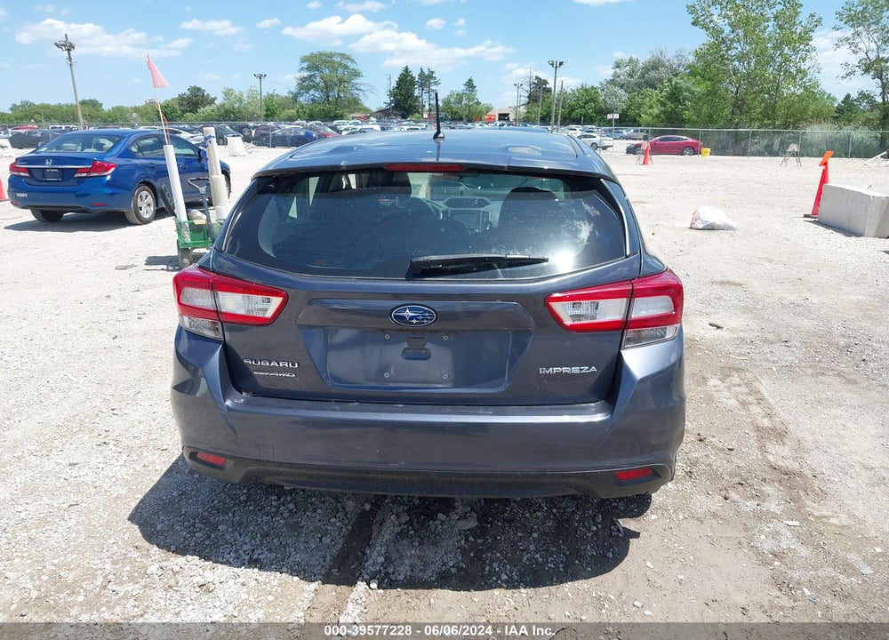 2017 SUBARU IMPREZA 2.0I VIN: 4S3GTAA67H3715849