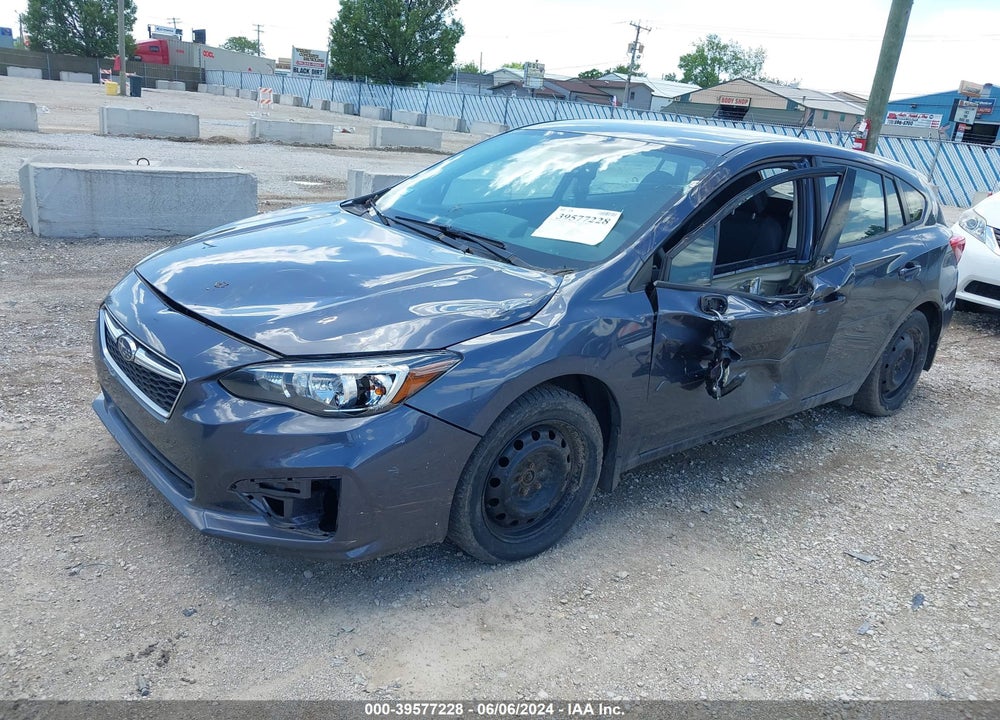 2017 SUBARU IMPREZA 2.0I VIN: 4S3GTAA67H3715849