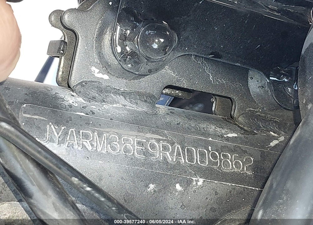 2024 YAMAHA YZFR7 VIN: JYARM38E9RA009862