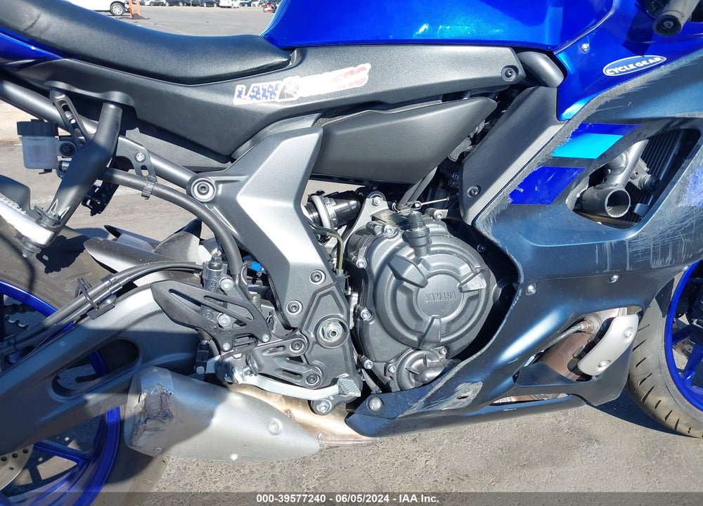 2024 YAMAHA YZFR7 VIN: JYARM38E9RA009862