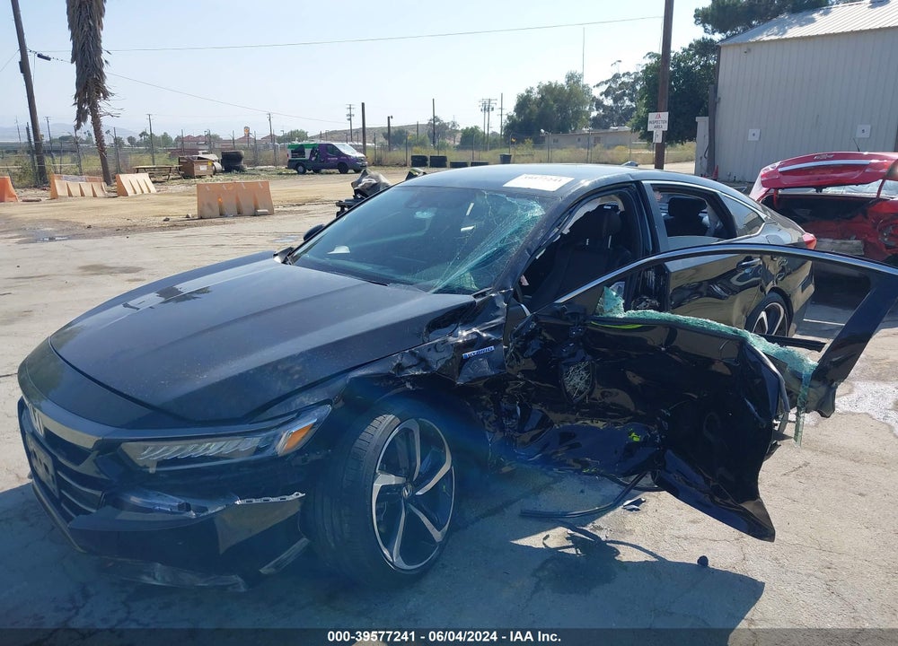 2022 HONDA ACCORD HYBRID SPORT VIN: 1HGCV3F20NA015254