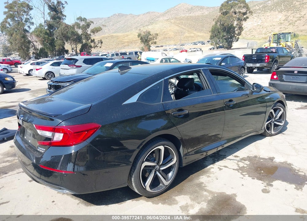 2022 HONDA ACCORD HYBRID SPORT VIN: 1HGCV3F20NA015254
