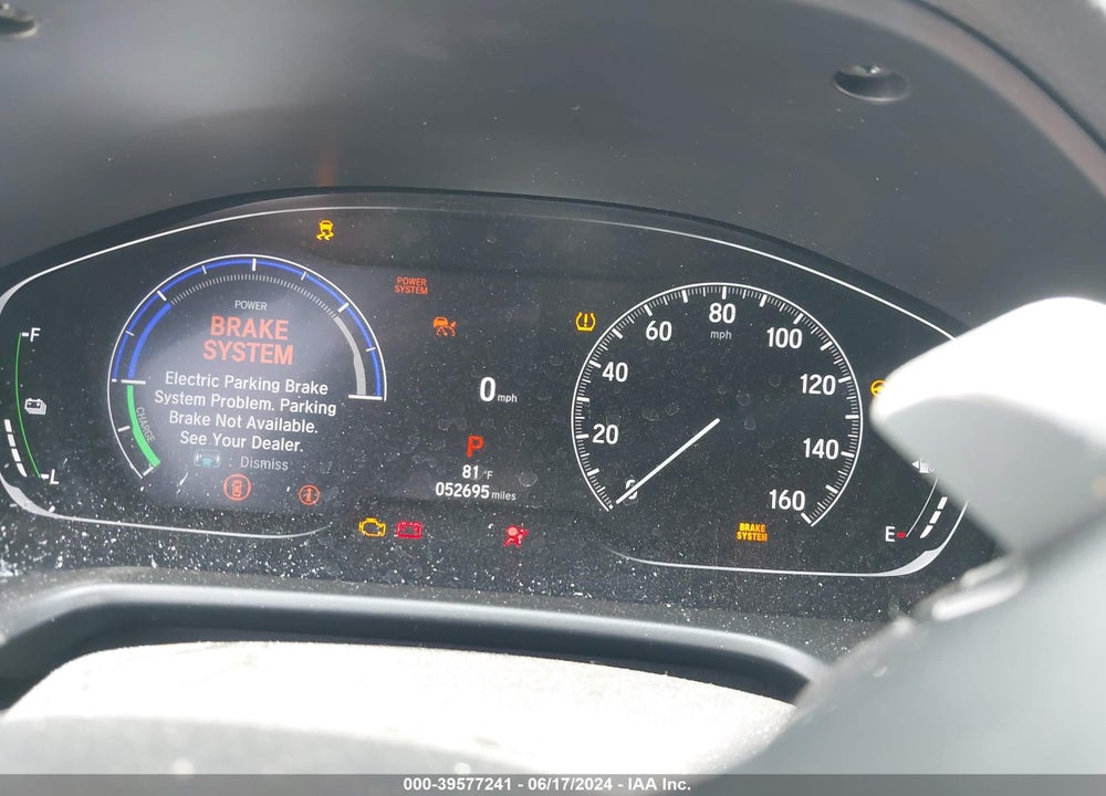 2022 HONDA ACCORD HYBRID SPORT VIN: 1HGCV3F20NA015254