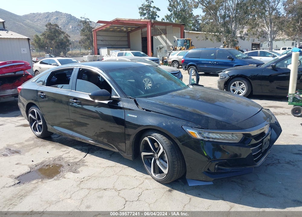 2022 HONDA ACCORD HYBRID SPORT VIN: 1HGCV3F20NA015254