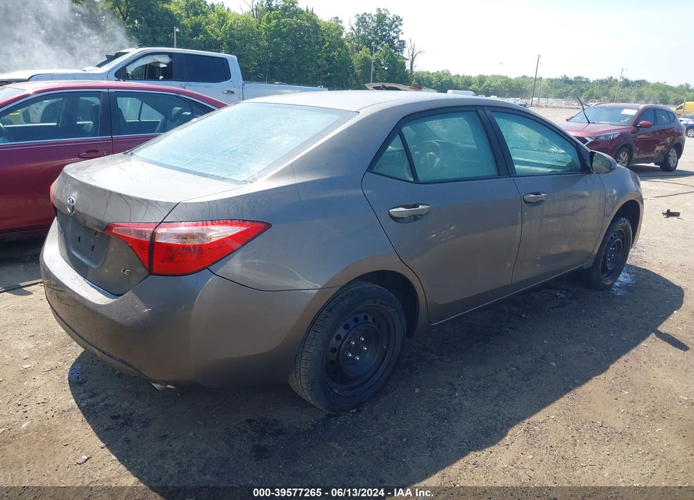 2019 TOYOTA COROLLA LE VIN: 2T1BURHE9KC241131