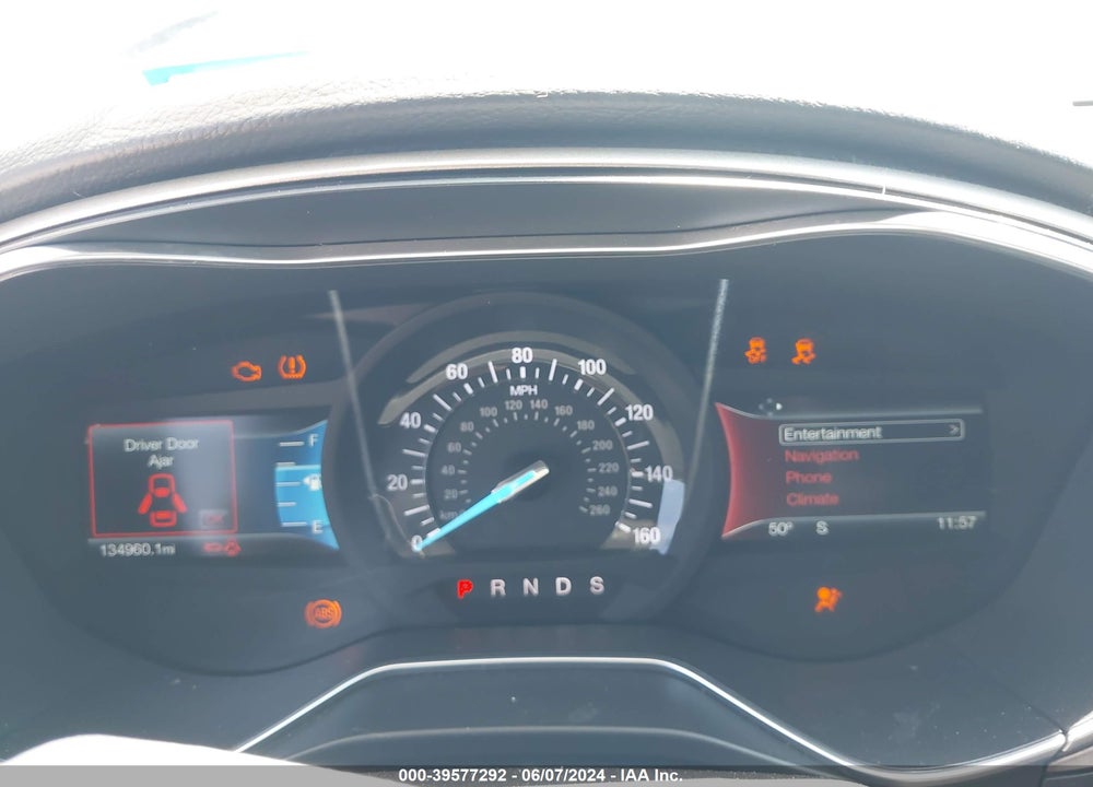2016 FORD FUSION SE VIN: 3FA6P0HD5GR109387