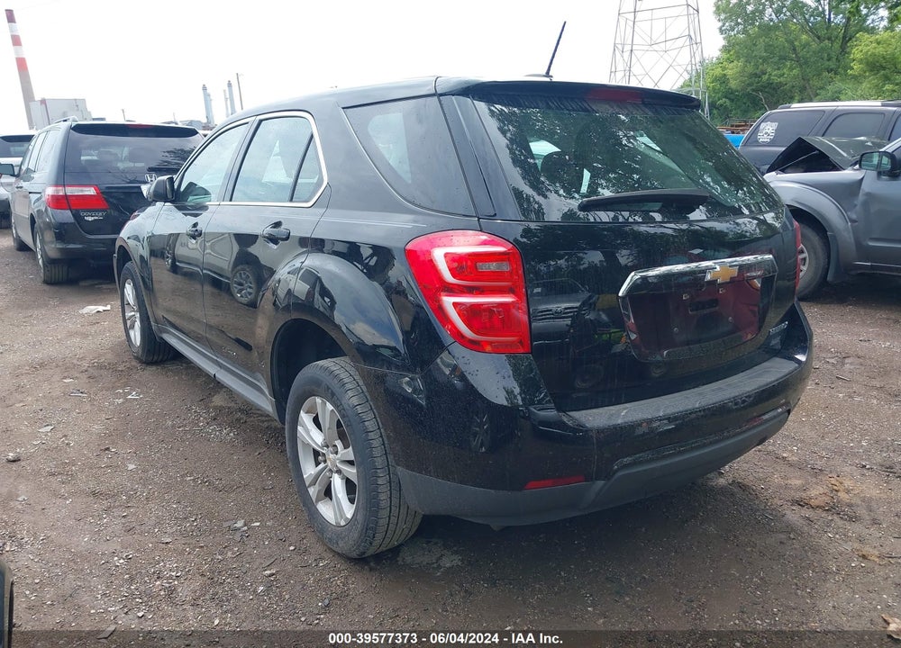 2016 CHEVROLET EQUINOX LS VIN: 2GNALBEK7G1152753