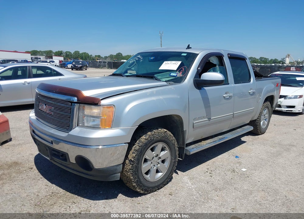 2013 GMC SIERRA 1500 SLT VIN: 3GTP2WE74DG362738