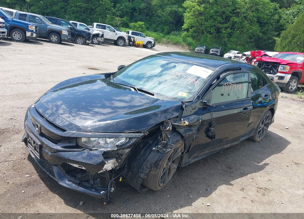 2018 HONDA CIVIC SPORT VIN: SHHFK7H41JU412465