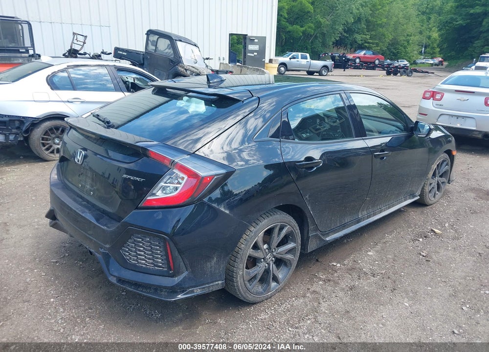 2018 HONDA CIVIC SPORT VIN: SHHFK7H41JU412465