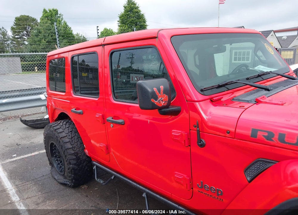2018 JEEP WRANGLER UNLIMITED RUBICON 4X4 VIN: 1C4HJXFG5JW160631