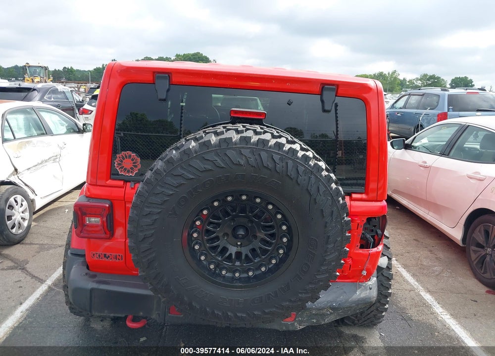 2018 JEEP WRANGLER UNLIMITED RUBICON 4X4 VIN: 1C4HJXFG5JW160631