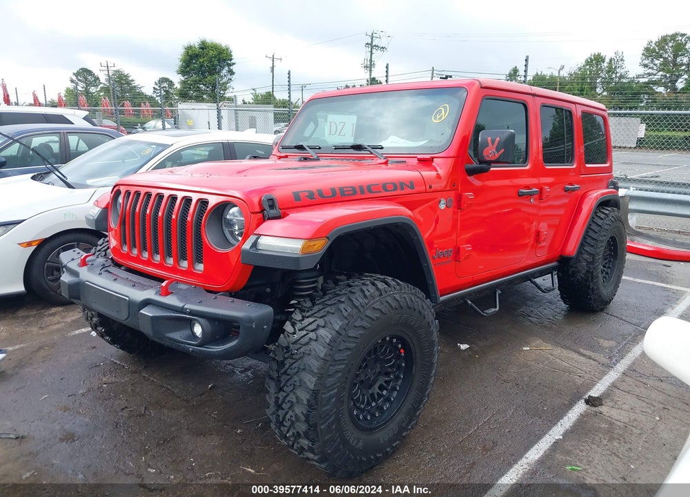 2018 JEEP WRANGLER UNLIMITED RUBICON 4X4 VIN: 1C4HJXFG5JW160631