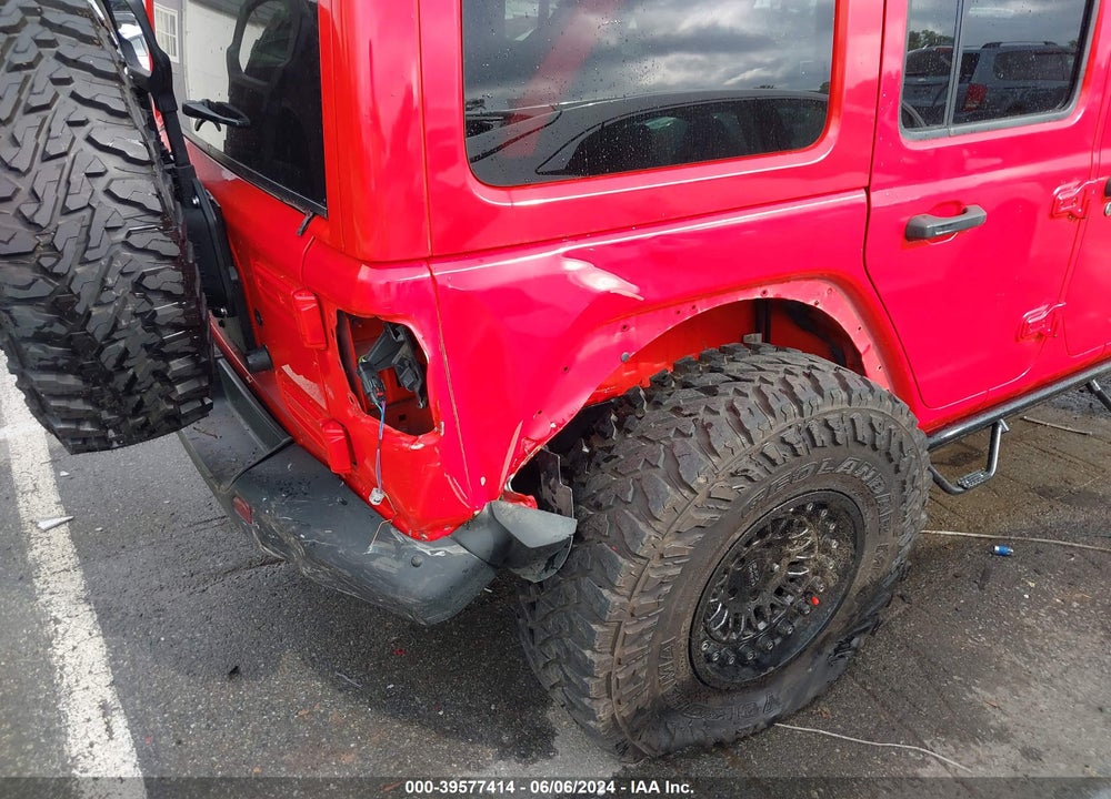 2018 JEEP WRANGLER UNLIMITED RUBICON 4X4 VIN: 1C4HJXFG5JW160631