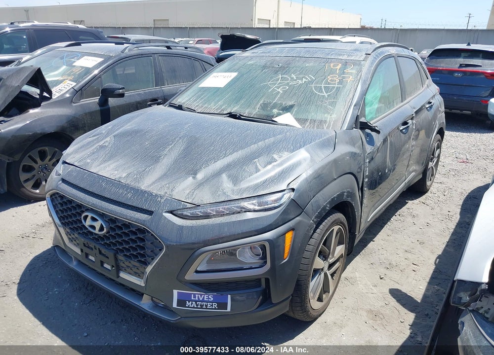 2021 HYUNDAI KONA LIMITED VIN: KM8K33A57MU608796