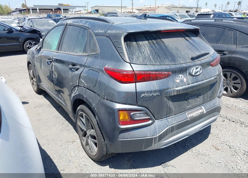 2021 HYUNDAI KONA LIMITED VIN: KM8K33A57MU608796
