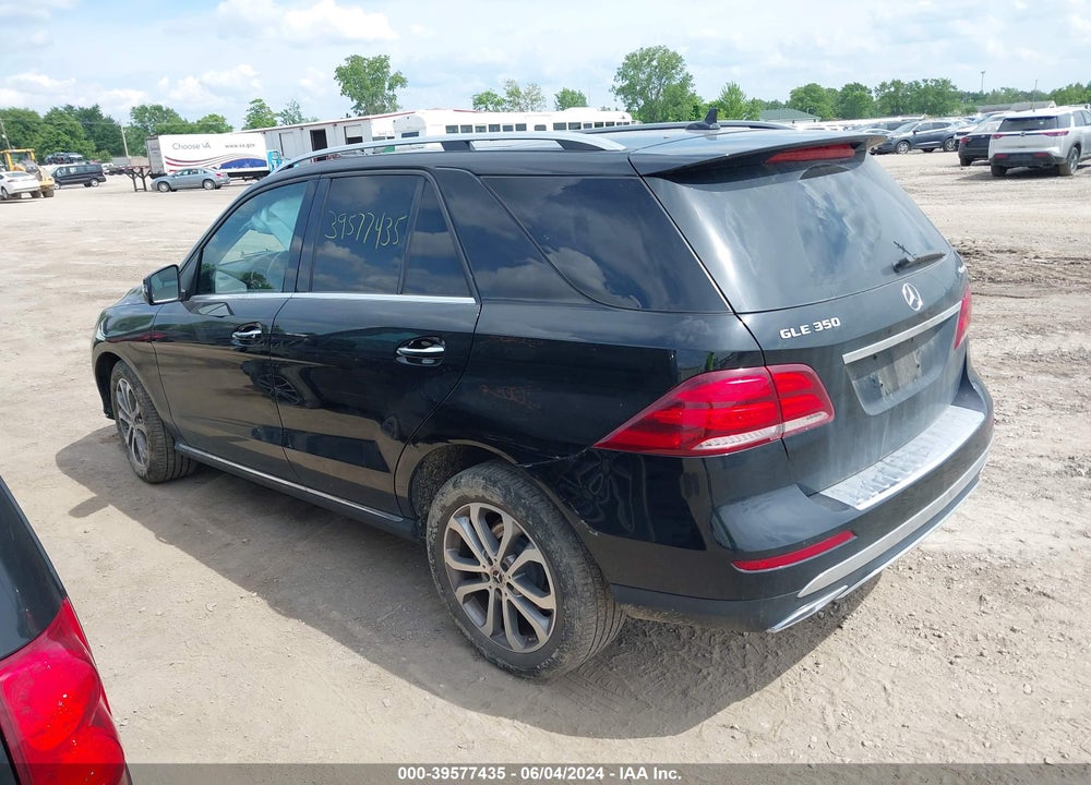 2017 MERCEDES-BENZ GLE 350 4MATIC VIN: 4JGDA5HBXHA969002