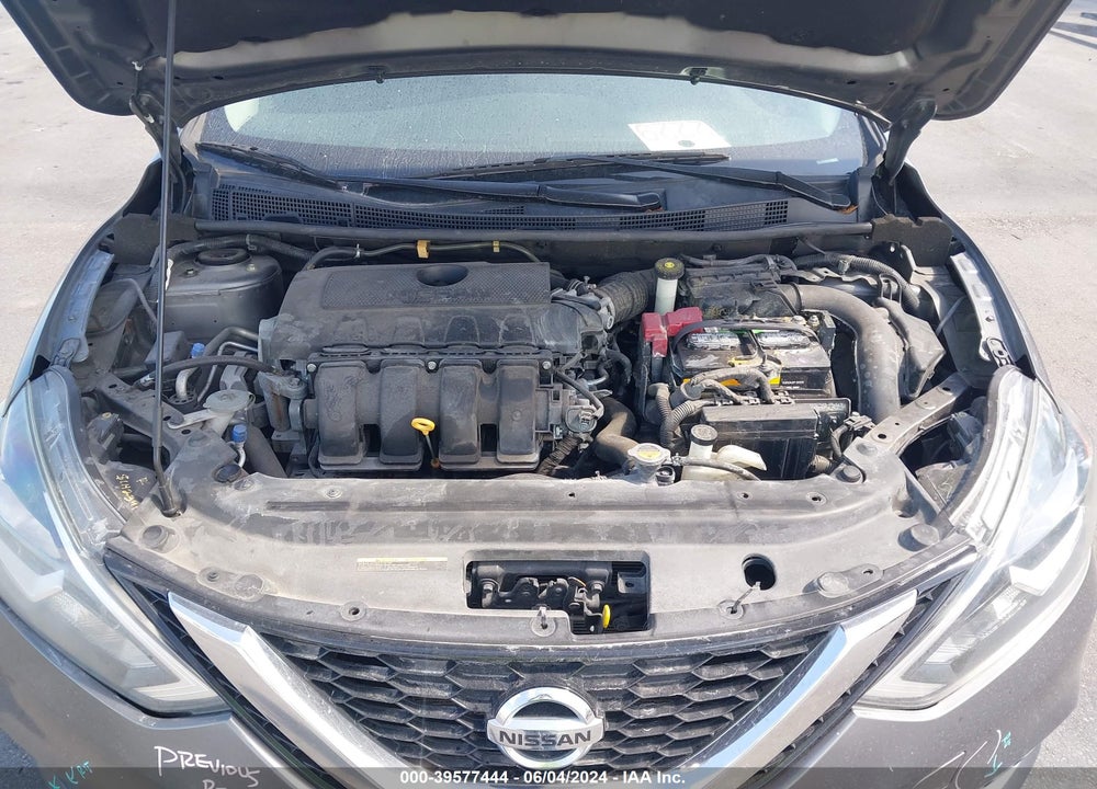 2019 NISSAN SENTRA S VIN: 3N1AB7AP0KY296023