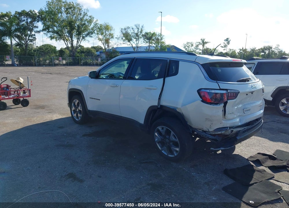 2020 JEEP COMPASS LIMITED 4X4 VIN: 3C4NJDCB4LT153429