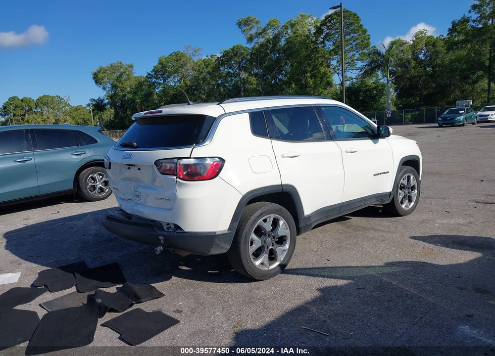 2020 JEEP COMPASS LIMITED 4X4 VIN: 3C4NJDCB4LT153429
