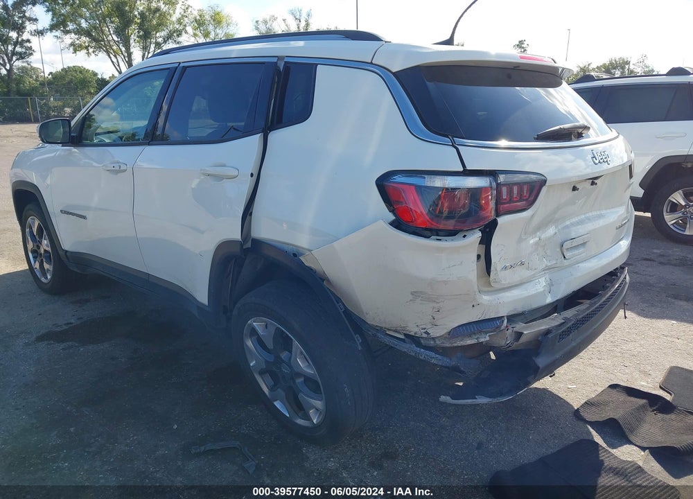 2020 JEEP COMPASS LIMITED 4X4 VIN: 3C4NJDCB4LT153429