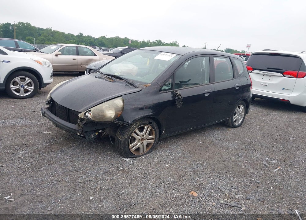 2008 HONDA FIT SPORT VIN: JHMGD386X8S057981