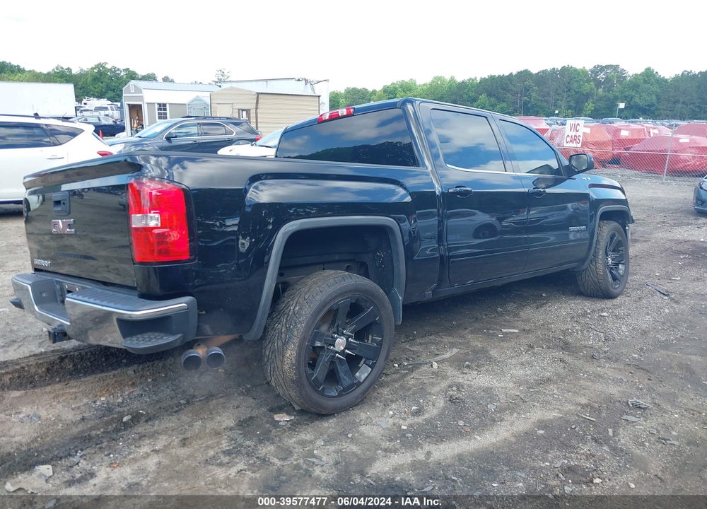 2016 GMC SIERRA 1500 SLE VIN: 3GTU2MEC6GG124835