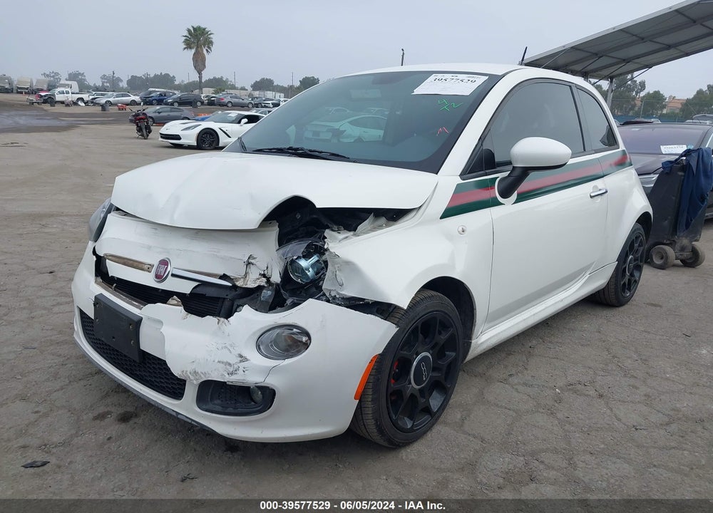 2015 FIAT 500 SPORT VIN: 3C3CFFBR3FT642805