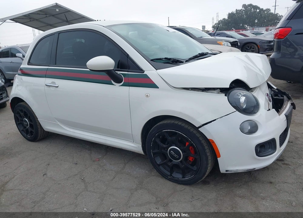 2015 FIAT 500 SPORT VIN: 3C3CFFBR3FT642805