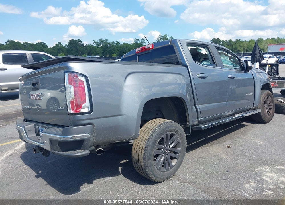 2020 GMC CANYON 2WD SHORT BOX SLE VIN: 1GTG5CEN7L1250999