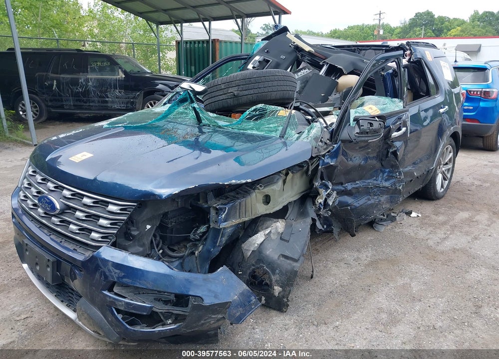 2017 FORD EXPLORER LIMITED VIN: 1FM5K8F83HGA41488