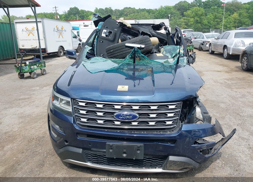 2017 FORD EXPLORER LIMITED VIN: 1FM5K8F83HGA41488