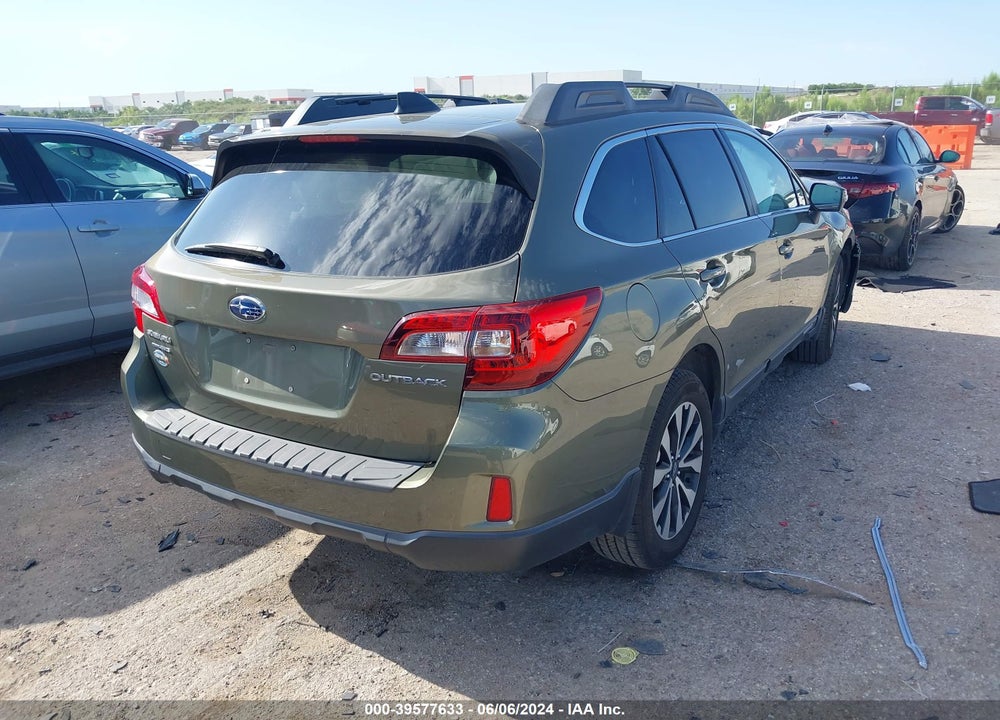 2016 SUBARU OUTBACK 2.5I LIMITED VIN: 4S4BSBJC5G3260518