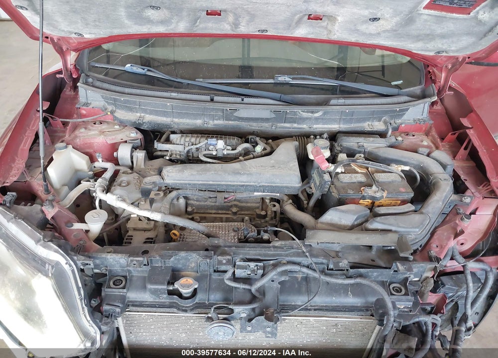 2014 NISSAN ROGUE SV VIN: 5N1AT2MT9EC829422