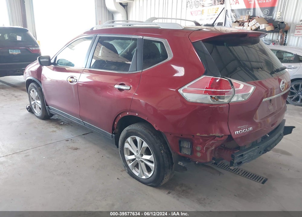 2014 NISSAN ROGUE SV VIN: 5N1AT2MT9EC829422