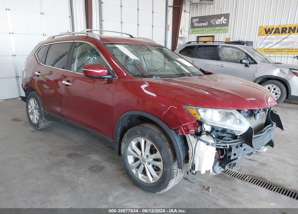 2014 NISSAN ROGUE SV VIN: 5N1AT2MT9EC829422