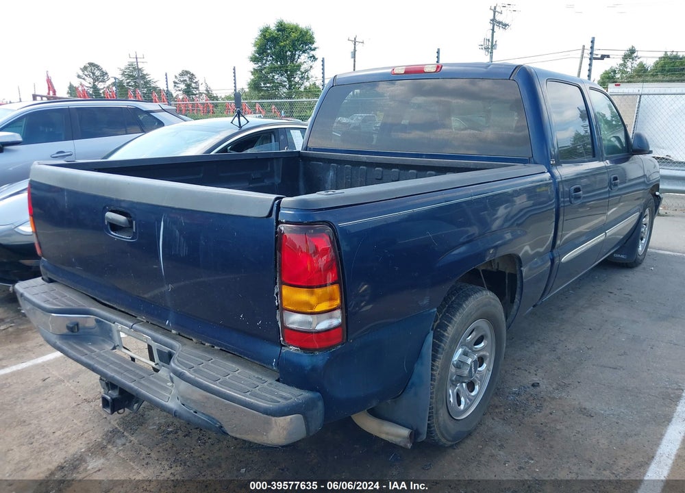 2006 GMC SIERRA 1500 SLE1 VIN: 2GTEC13T061102615