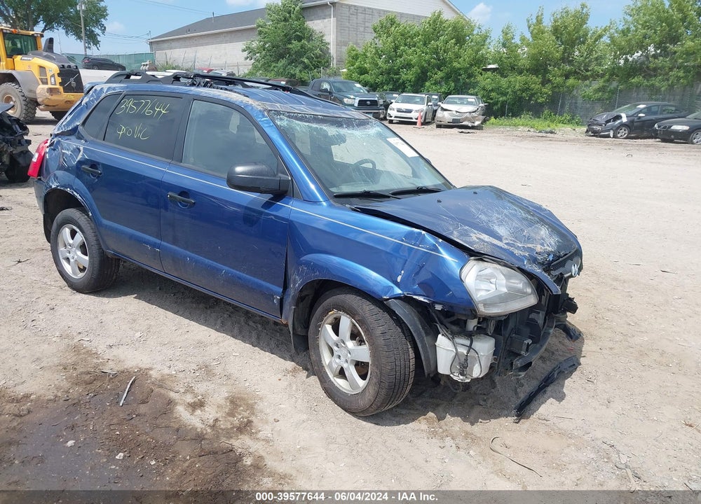 2006 HYUNDAI TUCSON GL VIN: KM8JM12B46U359247