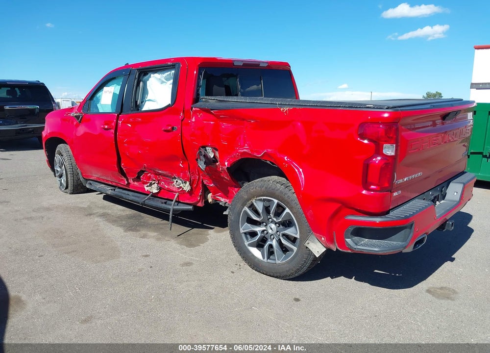 2019 CHEVROLET SILVERADO 1500 RST VIN: 3GCUYEED7KG142587