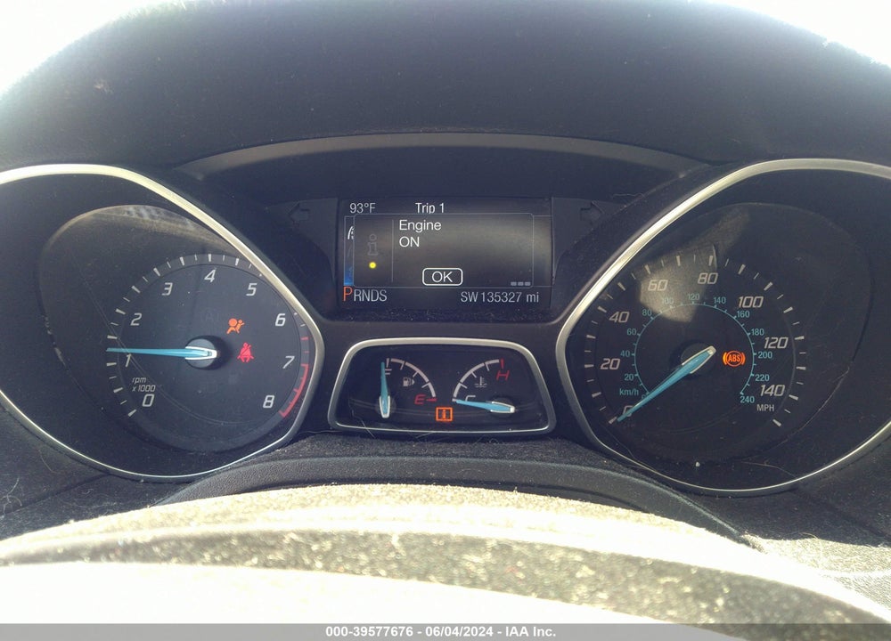 2014 FORD FOCUS TITANIUM VIN: 1FADP3N23EL310065
