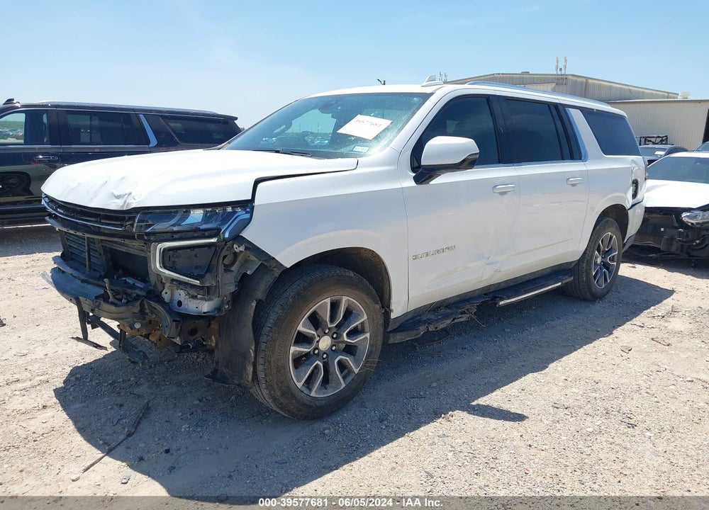 2021 CHEVROLET SUBURBAN 4WD LT VIN: 1GNSKCKDXMR163543