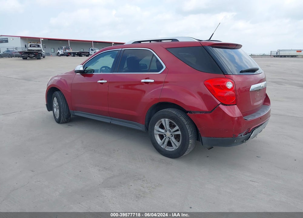 2013 CHEVROLET EQUINOX LTZ VIN: 1GNALFEK2DZ108086