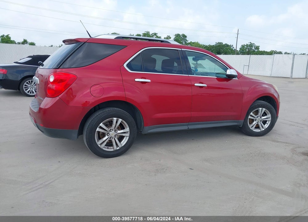 2013 CHEVROLET EQUINOX LTZ VIN: 1GNALFEK2DZ108086