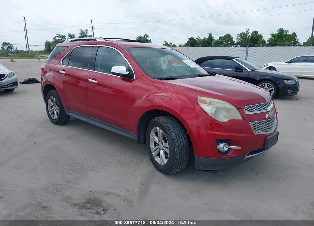 2013 CHEVROLET EQUINOX LTZ VIN: 1GNALFEK2DZ108086