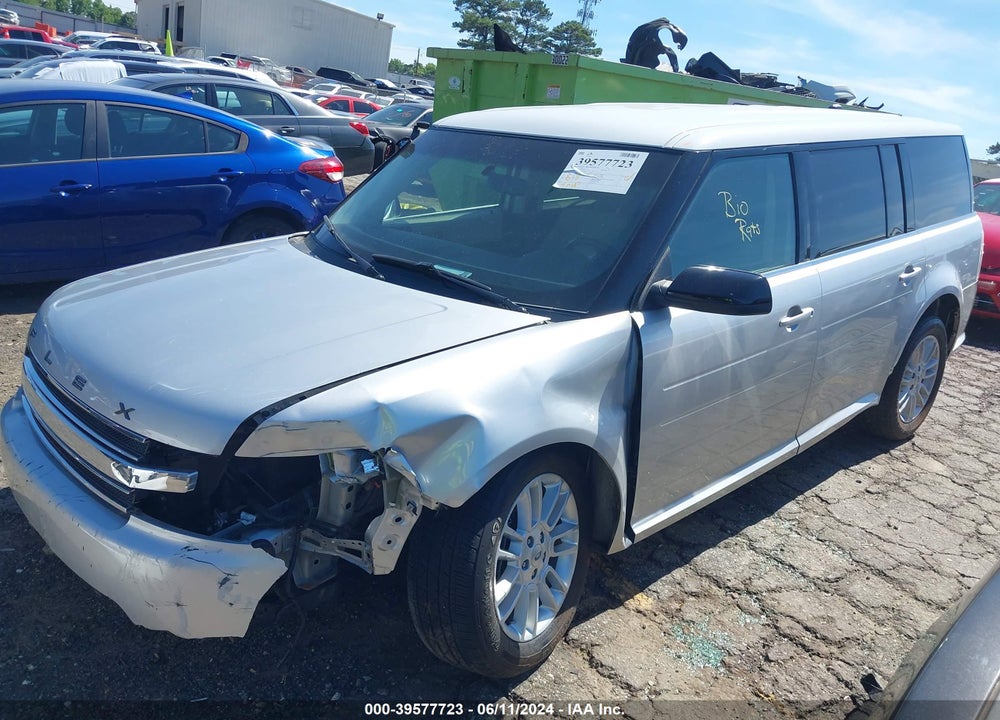 2014 FORD FLEX SEL VIN: 2FMGK5C86EBD22487