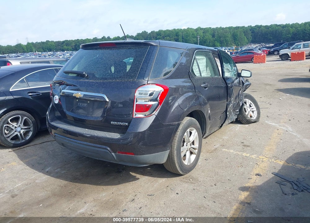 2016 CHEVROLET EQUINOX LS VIN: 2GNALBEK5G6284218