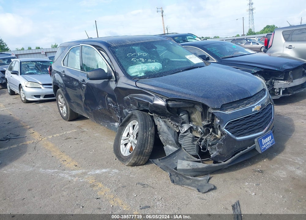 2016 CHEVROLET EQUINOX LS VIN: 2GNALBEK5G6284218