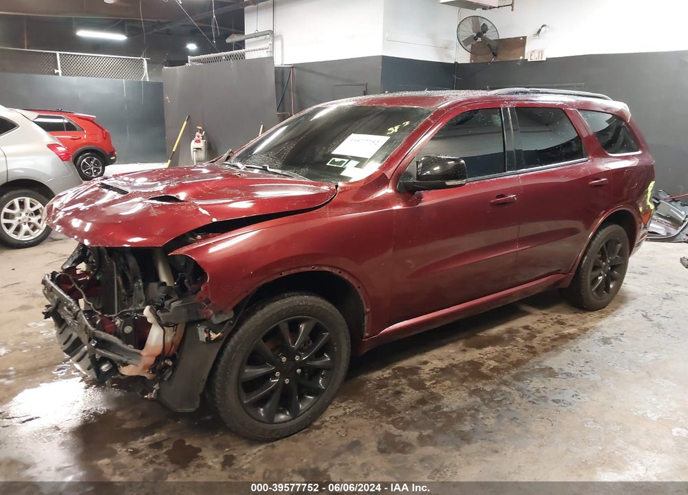 2018 DODGE DURANGO GT AWD VIN: 1C4RDJDG1JC216982