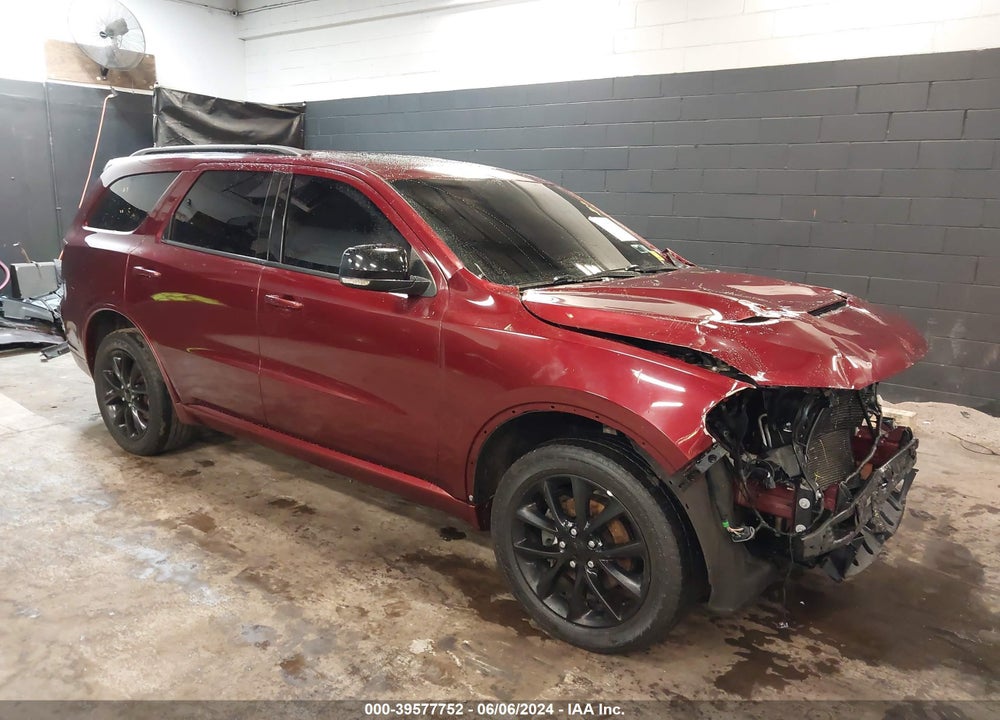 2018 DODGE DURANGO GT AWD VIN: 1C4RDJDG1JC216982